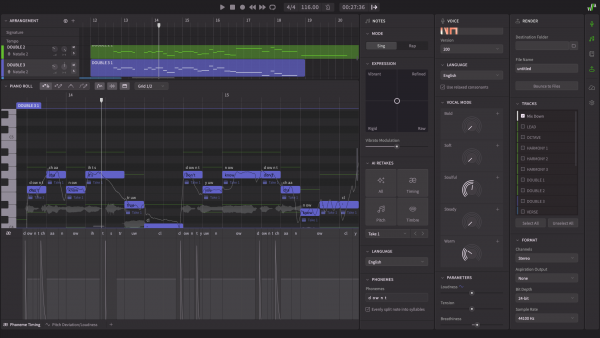 Dreamtonics Synthesizer V Pro Eng Bdl 6 Voices - Image 3