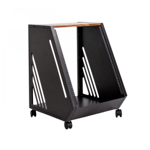 Wavebone Fin™ 13U Rackmount Case Wood
