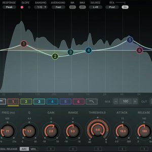 Waves F6 Floating-Band Dynamic EQ