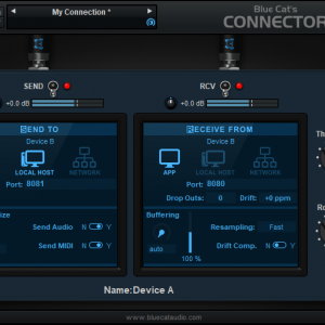 Blue Cat Connector