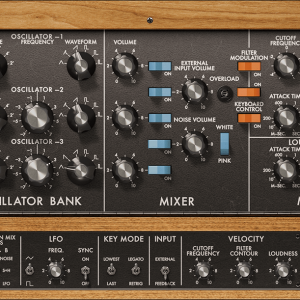 UAD Moog Minimoog