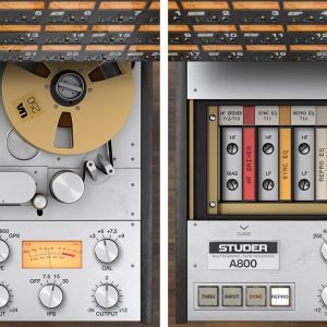 UAD Studer® A800 Tape Recorder