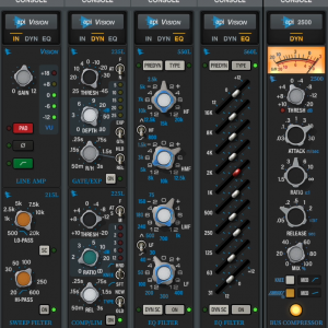 UAD LUNA API Vision Console Emulation Bundle