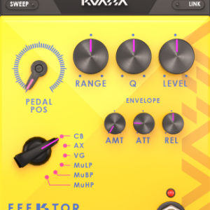 Kuassa Efektor WF3607 Wah Filte