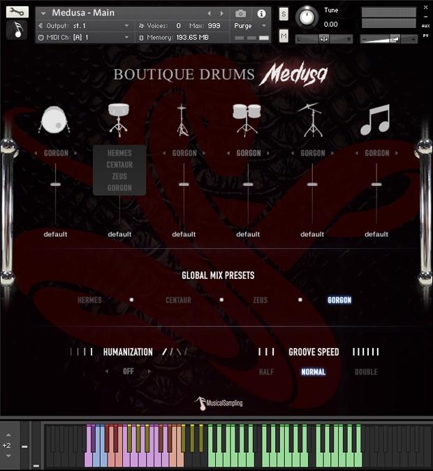 Boutique Drums Medusa