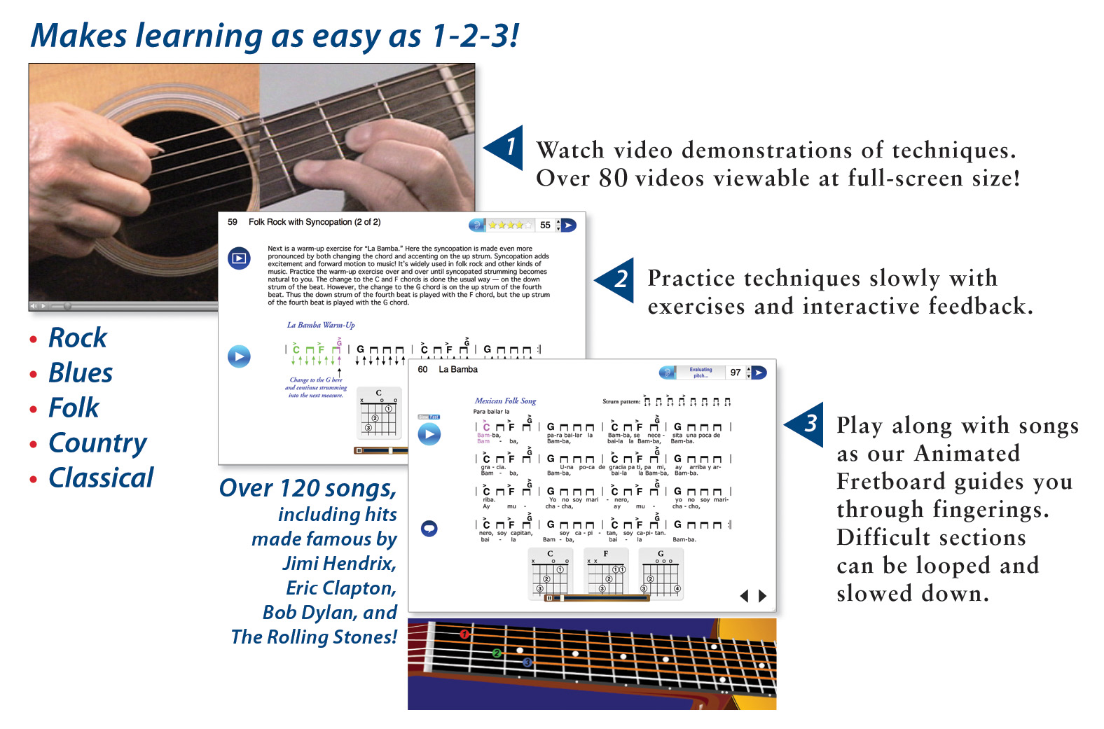 Guitar Method Deluxe Mac 10.5 To 10.14, 32-bit - Image 3