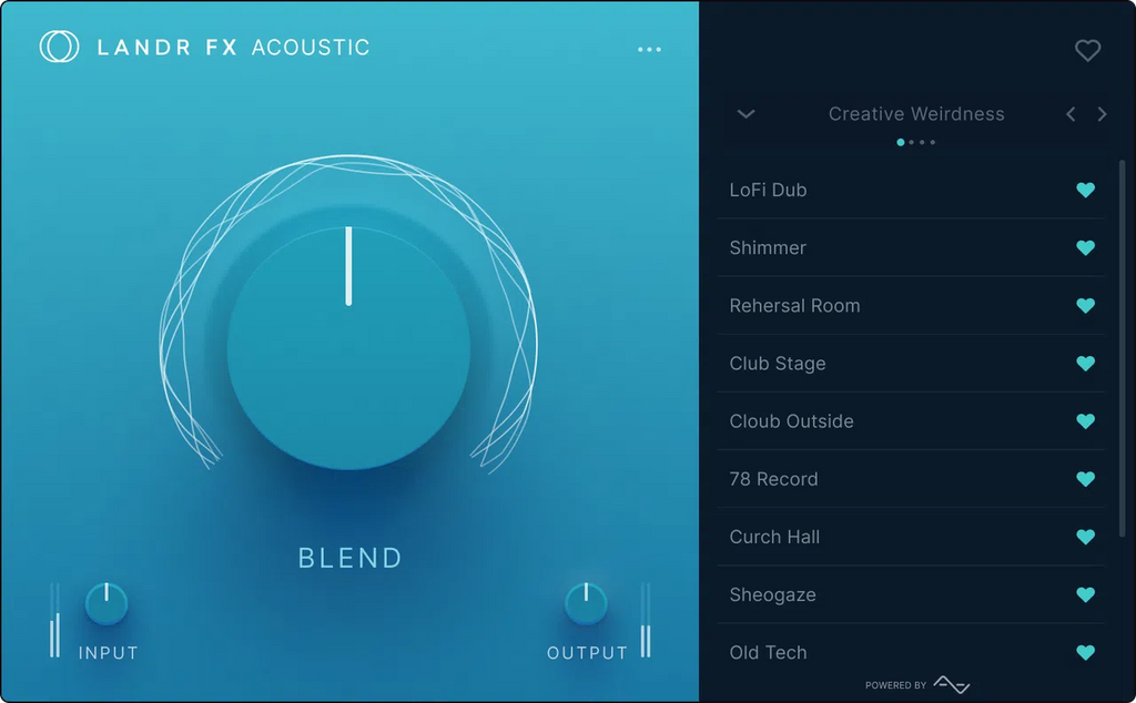 LANDR FX Acoustic