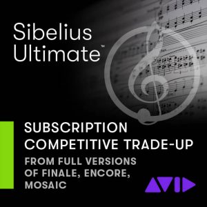 Sibelius Ultimate 1-Yr Subscription Crossgrade