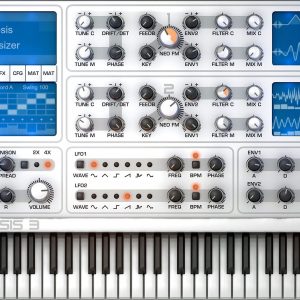 Tone2 Nemesis 3 synthesizer interface screenshot