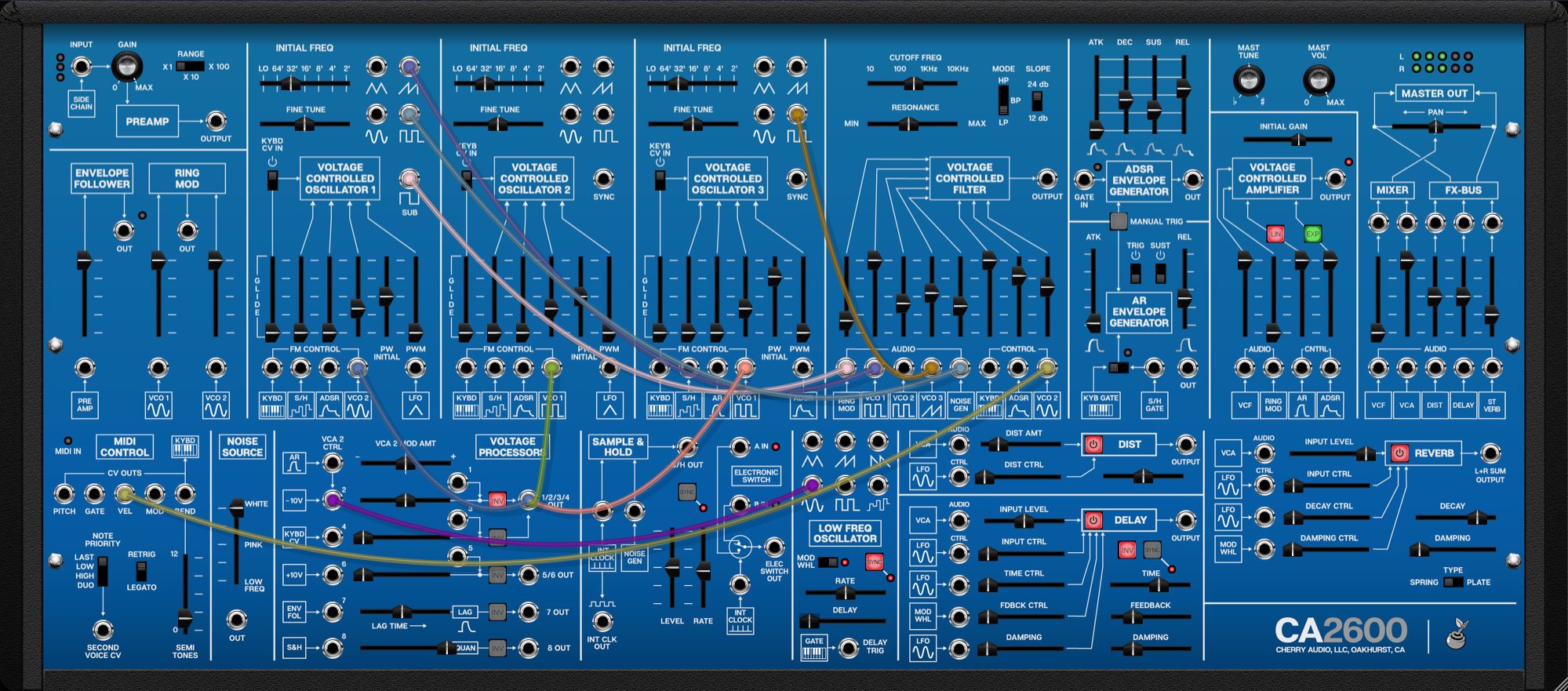 CA2600 Synthesizer - Image 2