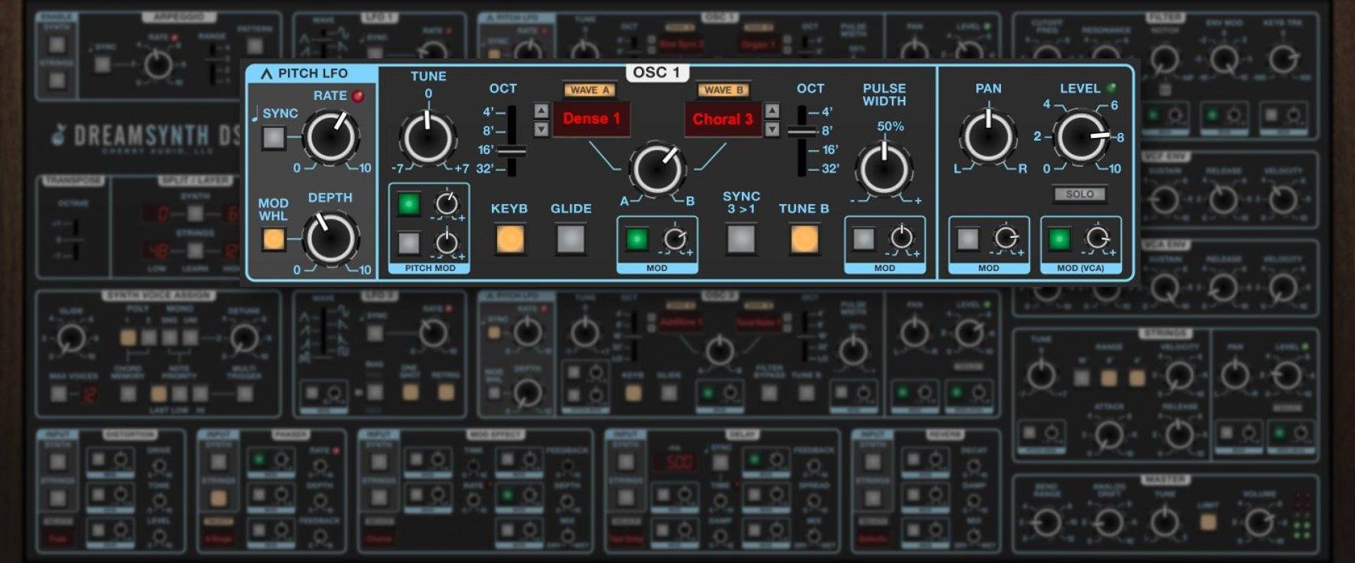 Dreamsynth Synthesizer