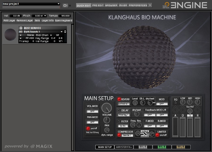Klanghaus Bio Machine