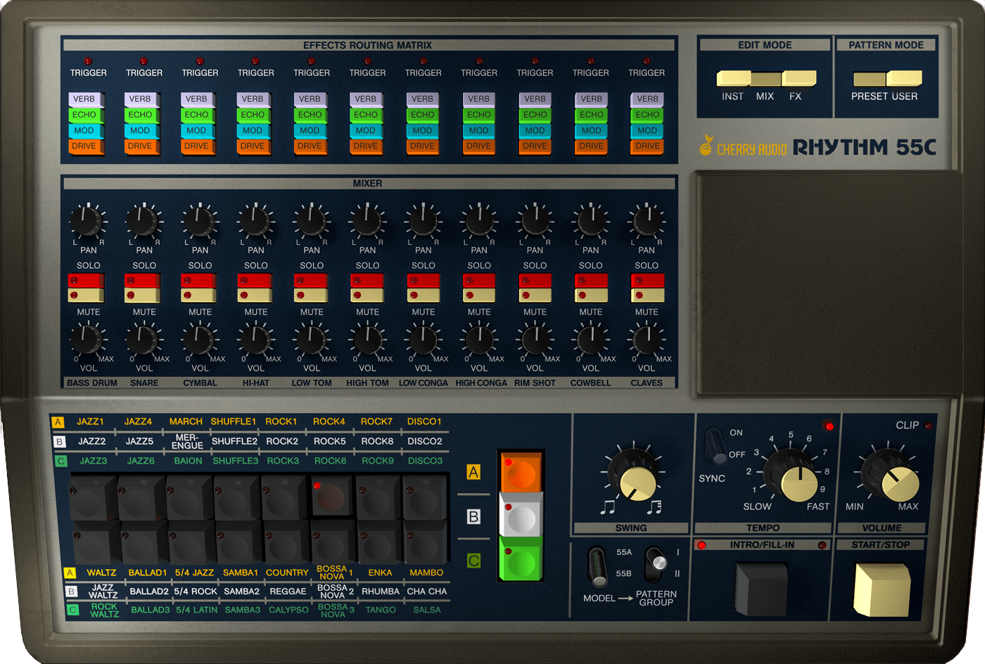 KR-55C Drum Machine - Image 3