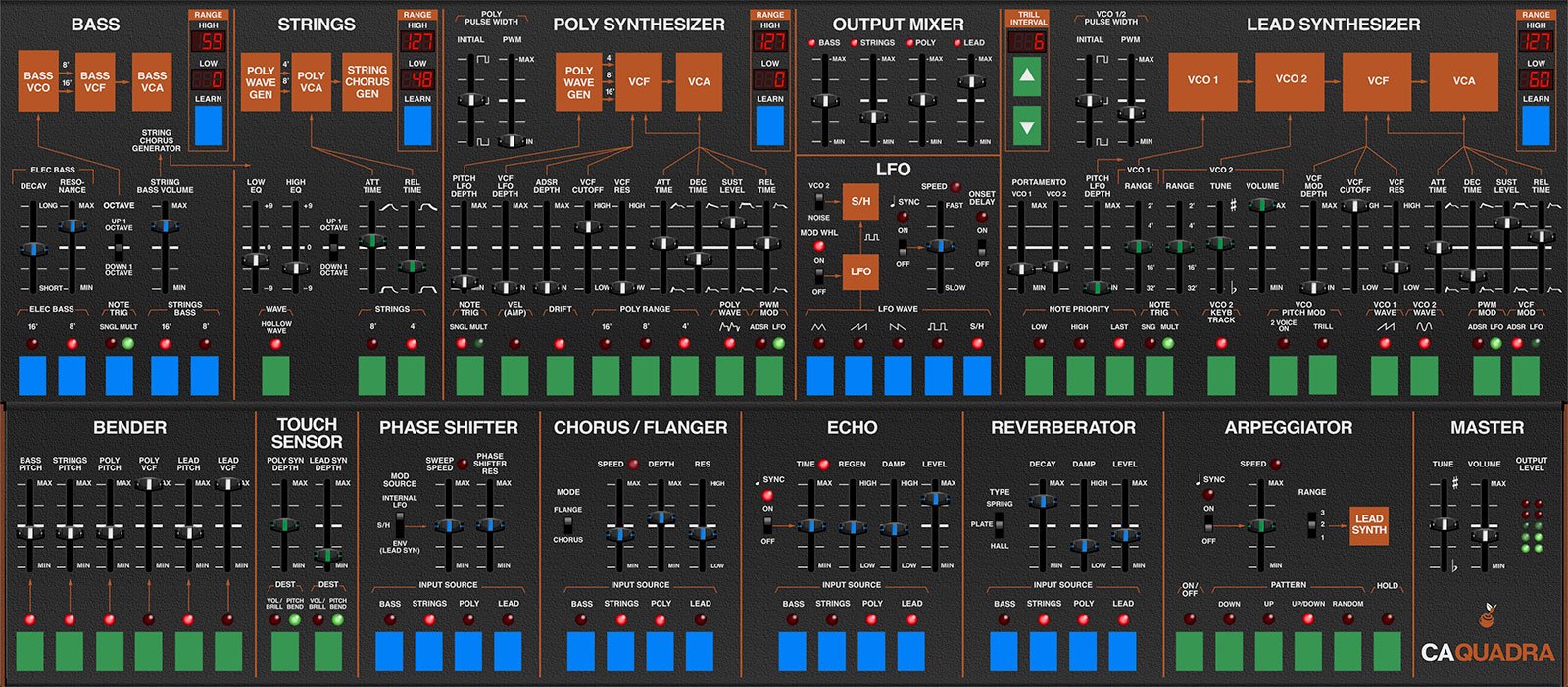 Cherry Audio Quadra Synthesizer - Image 4