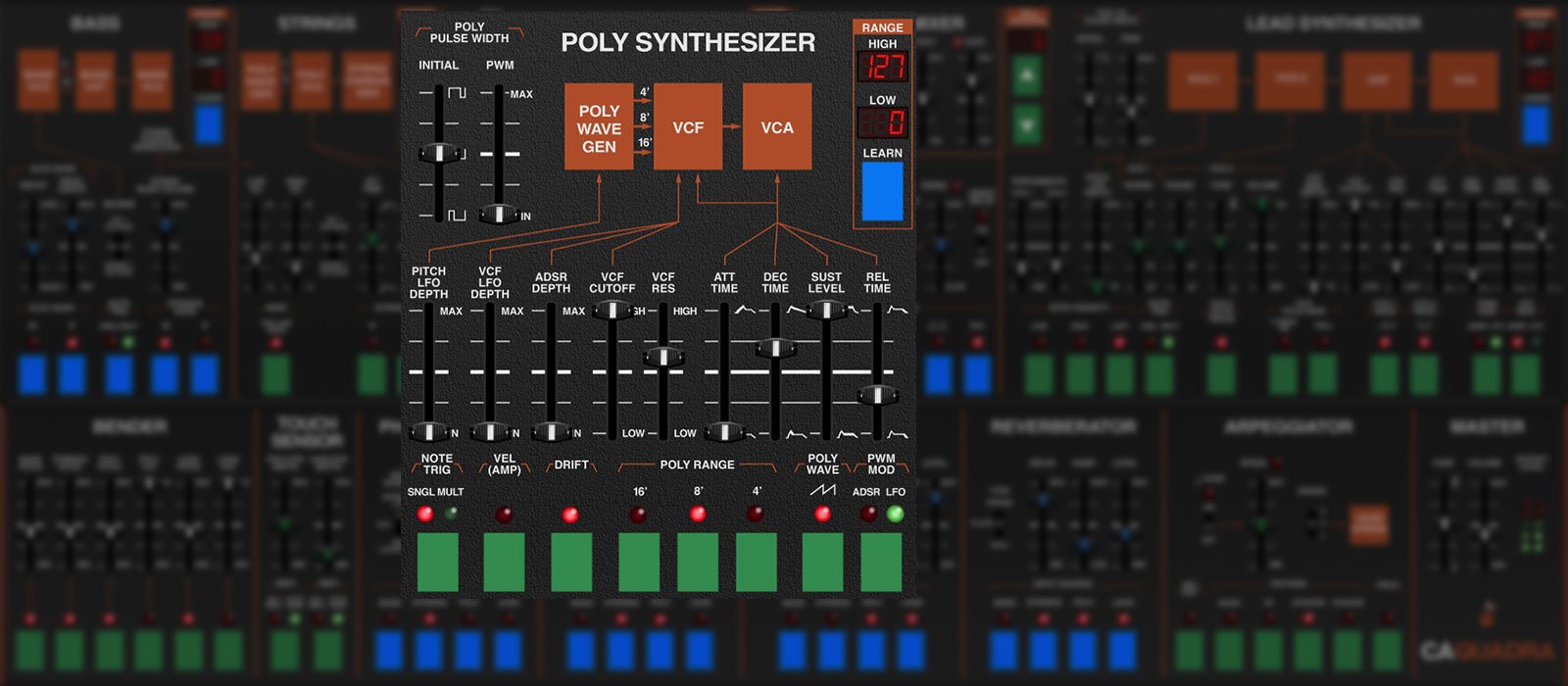 Cherry Audio Quadra Synthesizer - Image 3