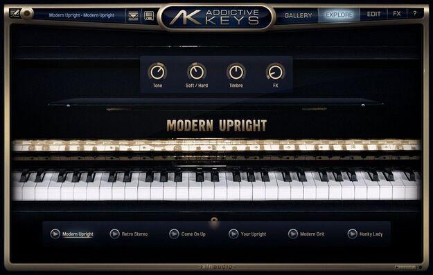 Addict Keys Mod Upright