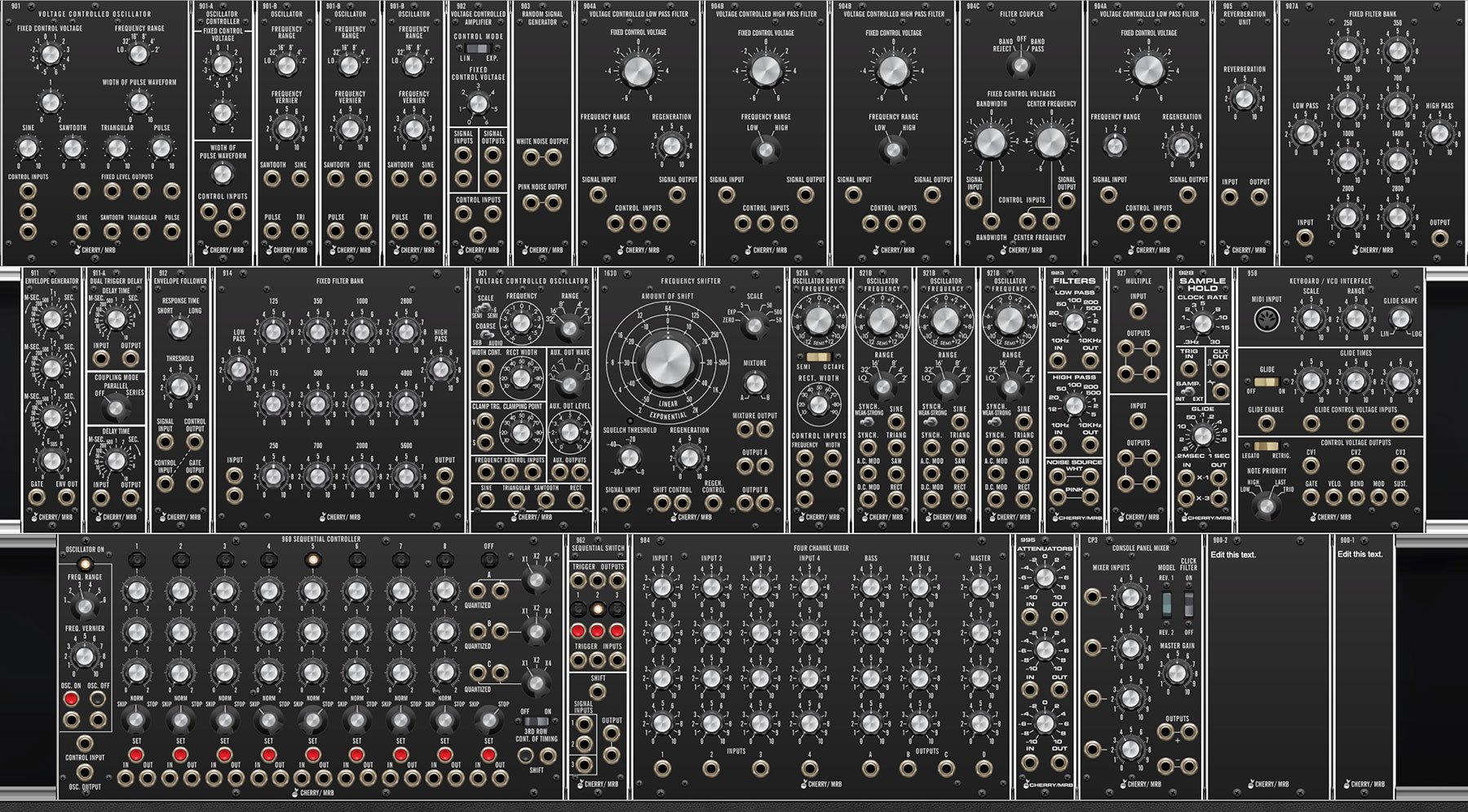 Cherry Audio Year Three Collection