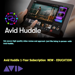 Avid Huddle 1-Year Subscription NEW - EDU