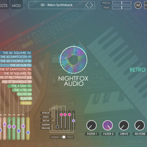 Nightfox Audio Retro Synthstack