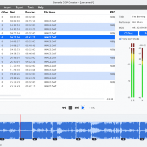 Sonoris DDP Creator Standard
