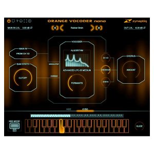 PITCHMAP::COLORS w/ ORANGE VOCODER NANO