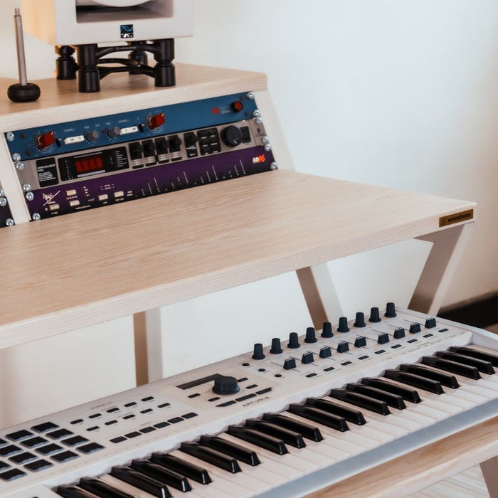 Wavebone Headquarter™ Workstation Light Wood - Image 7