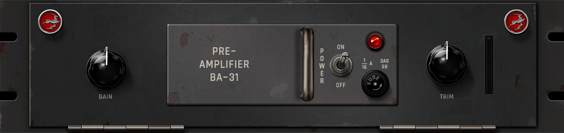 Antelope Audio BA-31 Germanium Mic Preamp plugin