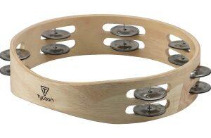 Round Wooden Tambourine