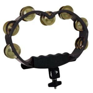 Drum Set Mountable Tambourine - Brass Jingles