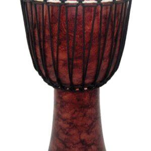 Red Marble Rope Tuned Djembe