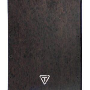 35 Roundback Series Cajon Black Makah Burl Replacement Front Plate