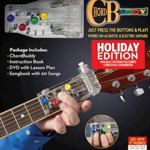 ChordBuddy Guitar Learning System – Holiday Edition