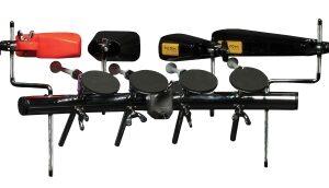 4 Paddle Rhythm Rack With No Stand Rack Will Clamp On To Any Existing Stand