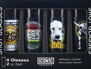 Sublime 4-Piece Shot Glass Set
