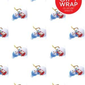 Hal Leonard Wrapping Paper – Snowman Theme