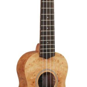 21“ Soprano Burl Maple Ukulele