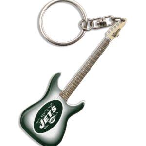 New York Jets Electric Guitar Keychain