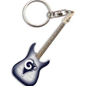 Los Angeles Rams Electric Guitar Keychain