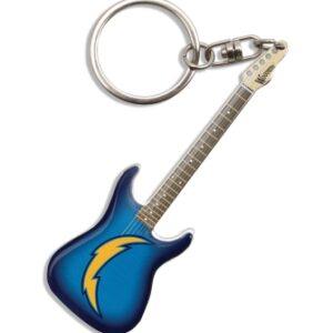 Los Angeles Chargers Electric Guitar Keychain