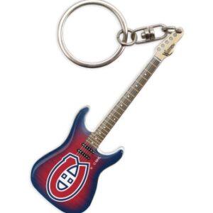 Montreal Canadiens Electric Guitar Keychain