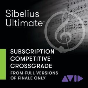 Sibelius ¦ Ultimate 1-Year Subscription Crossgrade from Full Versions of Finale