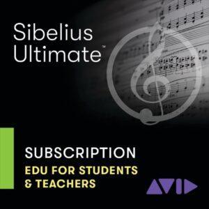 Sibelius: Ultimate 1-Year Subscription Education DLD Code Only