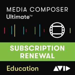 Media Composer: Ultimate 1-Year Subscription Renewal Education Download Code