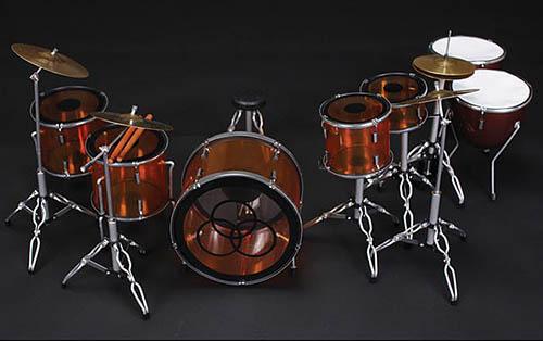 Vistalite Transparent Amber Tribute Zep - Image 2