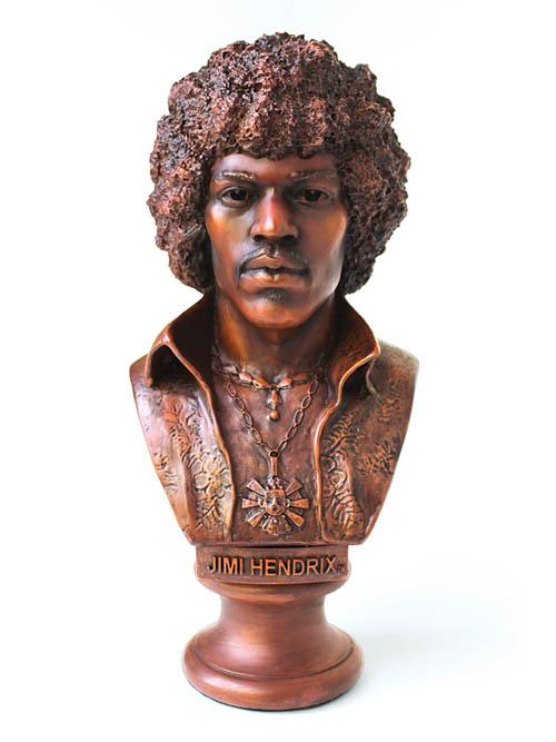 Jimi Hendrix Authorized Statuette Bust - Image 2