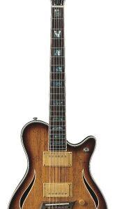 Hybrid Special Spalted Maple Burst Electric Guitar