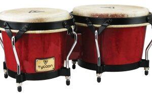 Supremo Series Red Finish Bongos