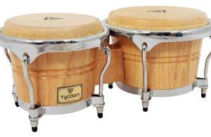 Concerto Series Natural Finish Bongos