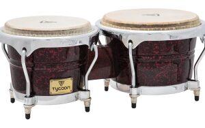 Concerto Series Red Pearl Finish Bongos