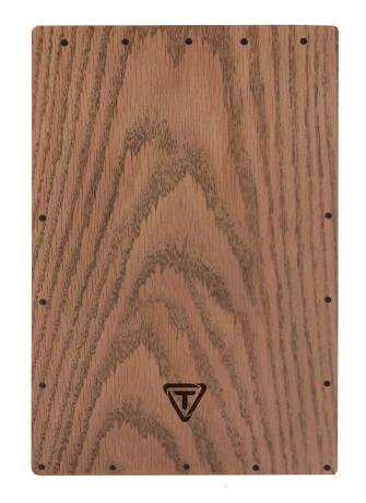 American Red Oak Cajon Replacement Front Plate